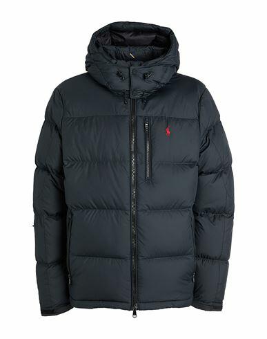 Polo Ralph Lauren The Gorham Down Jacket Man Puffer Black Recycled polyester Cover