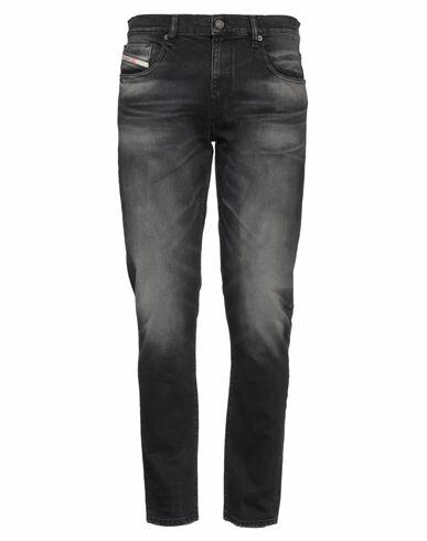 Diesel Man Jeans Black Cotton, Lyocell, Elastane Cover