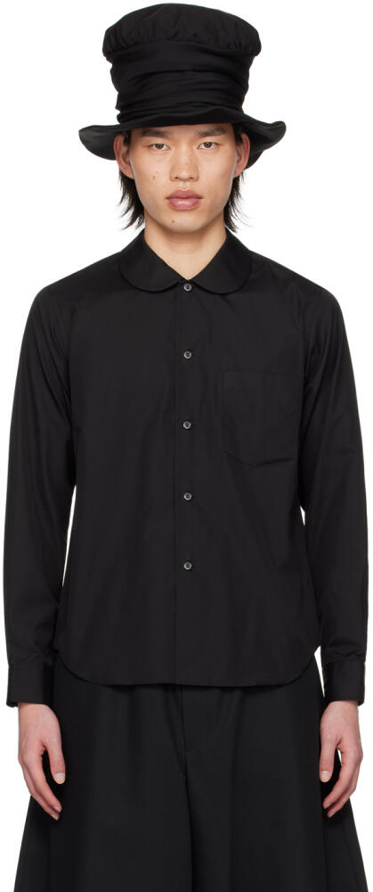 Black Comme des Garçons Black Peter Pan Collar Shirt Cover