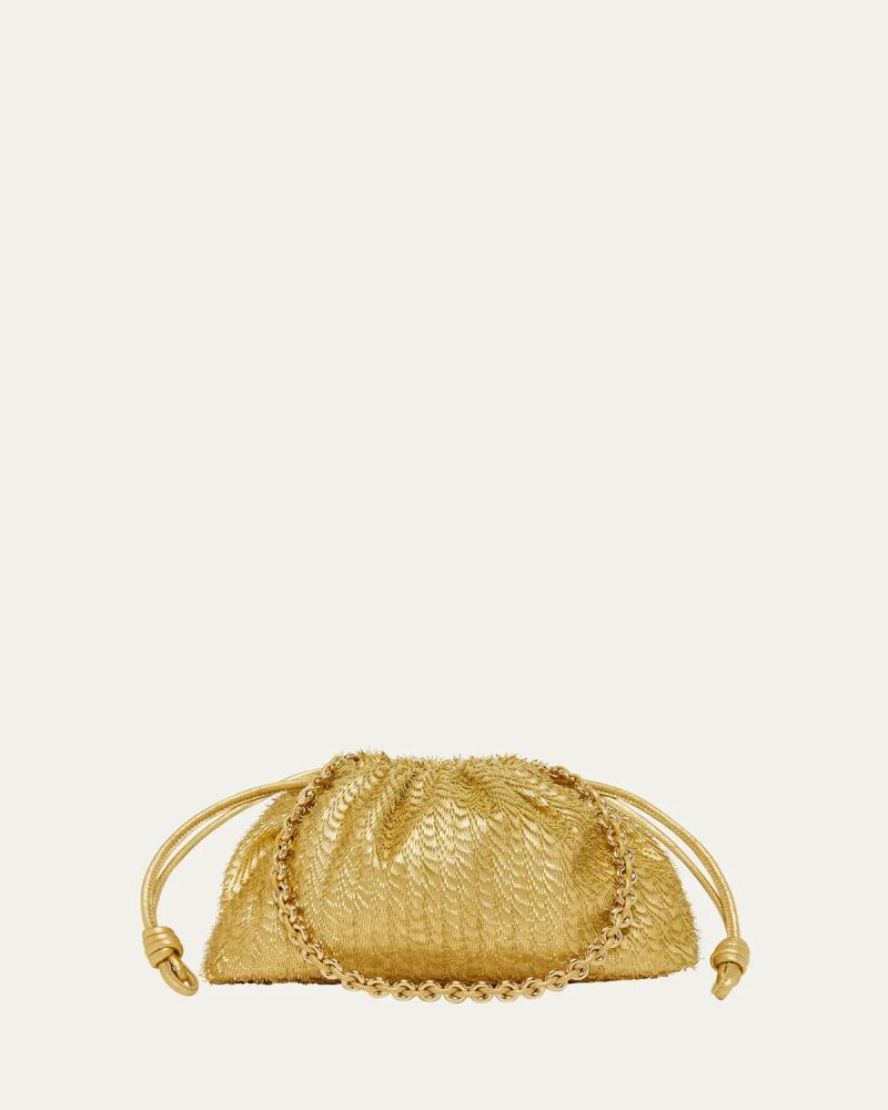 Loewe Flamenco Fringe Metallic Shoulder Bag Cover