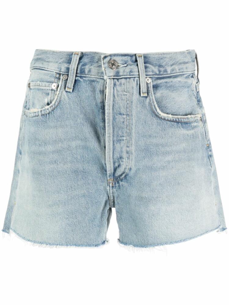 Citizens of Humanity Marlow denim mini shorts - Blue Cover