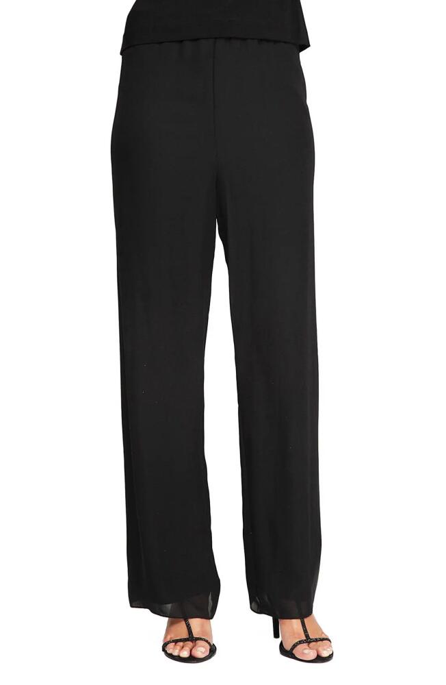 Alex Evenings Chiffon Pants in Black Cover