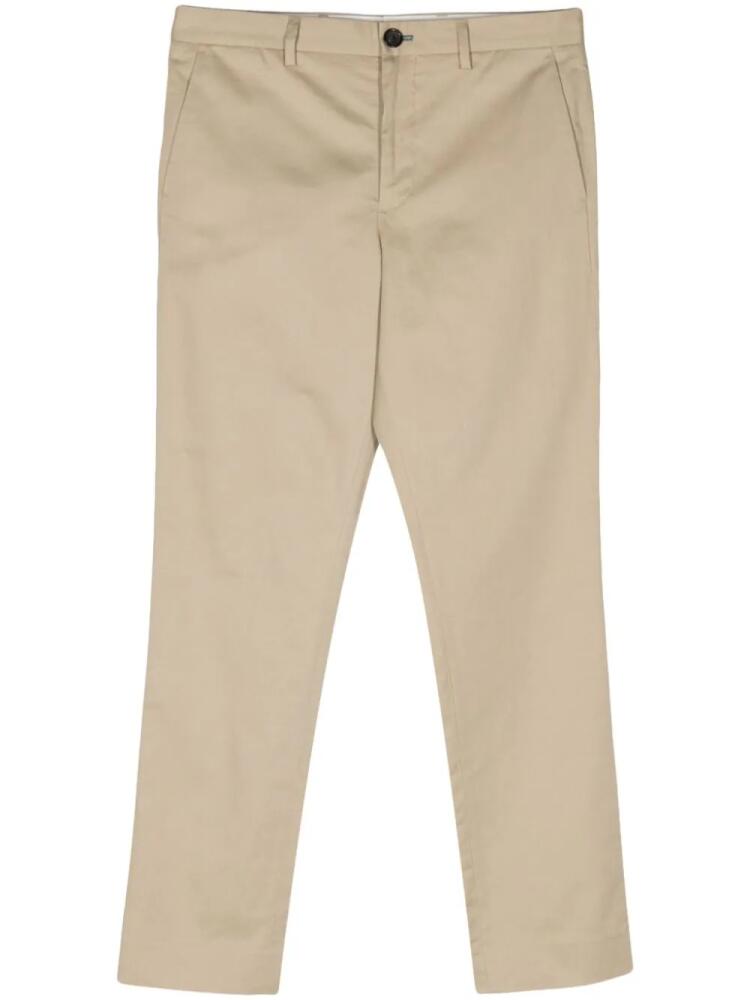 PS Paul Smith mid-rise cotton blend chinos - Neutrals Cover