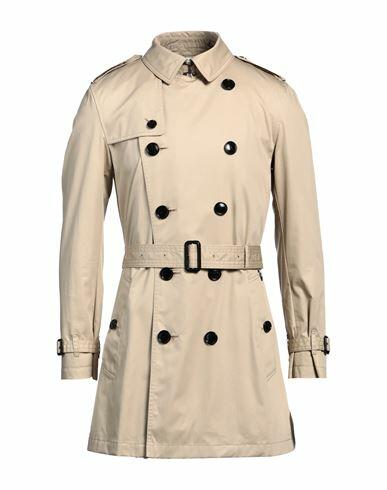 Burberry Man Overcoat & Trench Coat Beige Cotton Cover