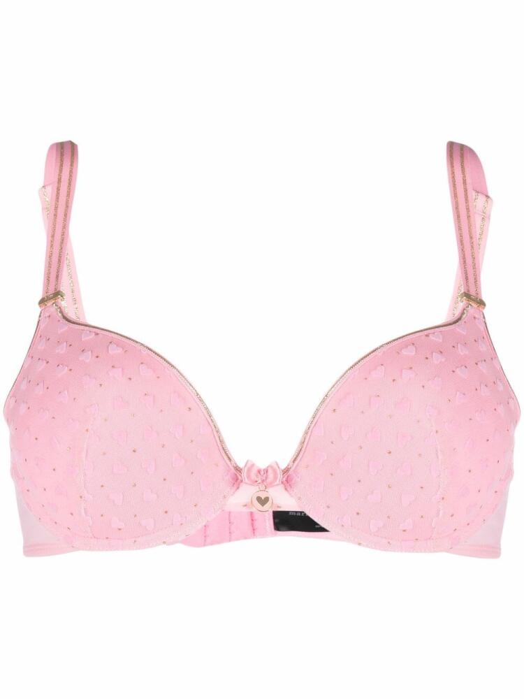 Marlies Dekkers Rebel Heart padded push-up bra - Pink Cover