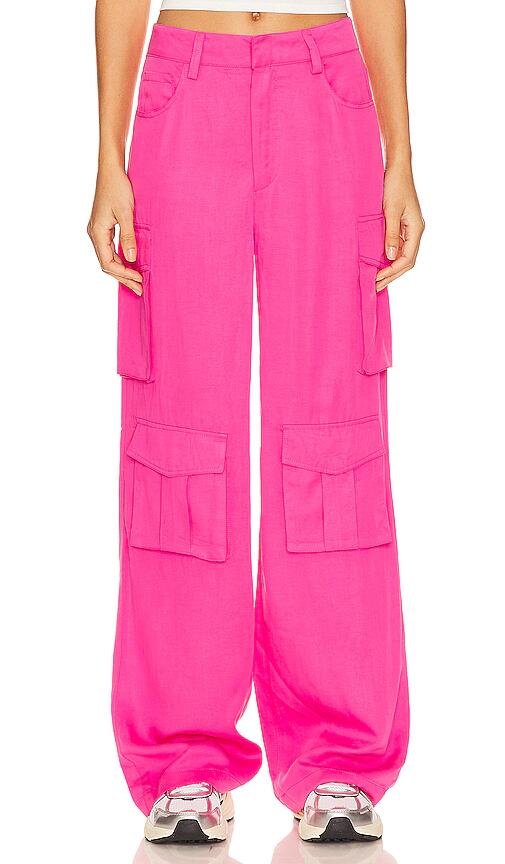 BLANKNYC Cargo Trousers in Fuchsia Cover