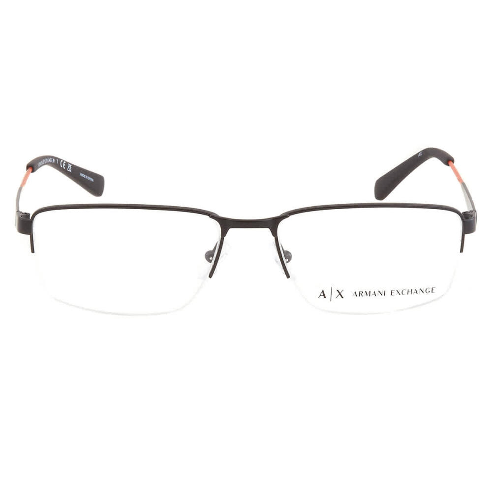 Armani Exchange Demo Rectangular Mens Eyeglasses Cover