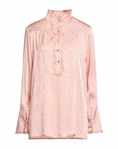 Pink Memories Woman Top Pink Acetate, Silk Cover