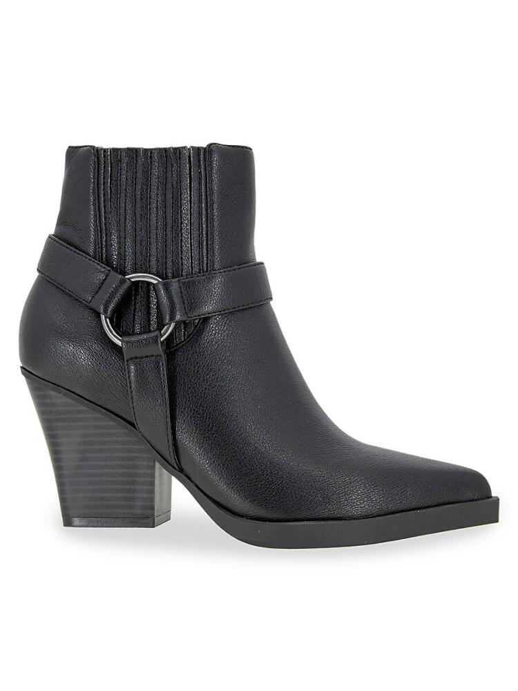 BCBGeneration Women's Cassidy Western Booties - Black Cover