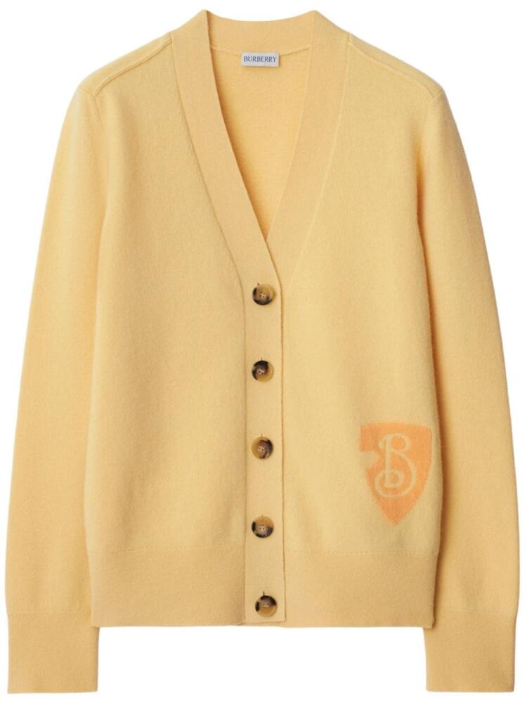 Burberry B Shield knitted cardigan - Neutrals Cover