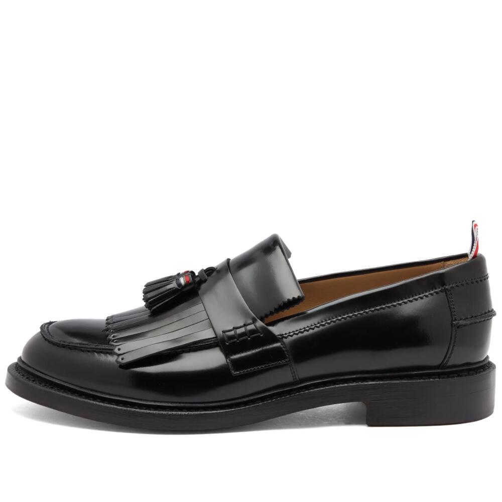 Thom Browne Men's Tassle Kilt Loafer in Black Cover