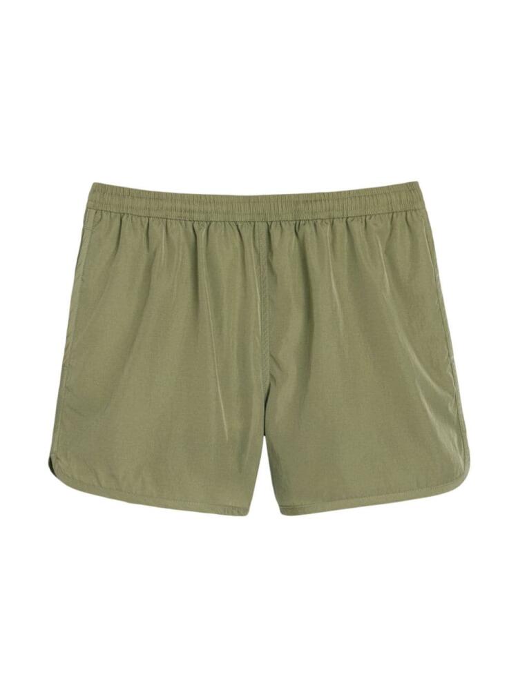 AMI Paris canvas swim shorts - Green Cover