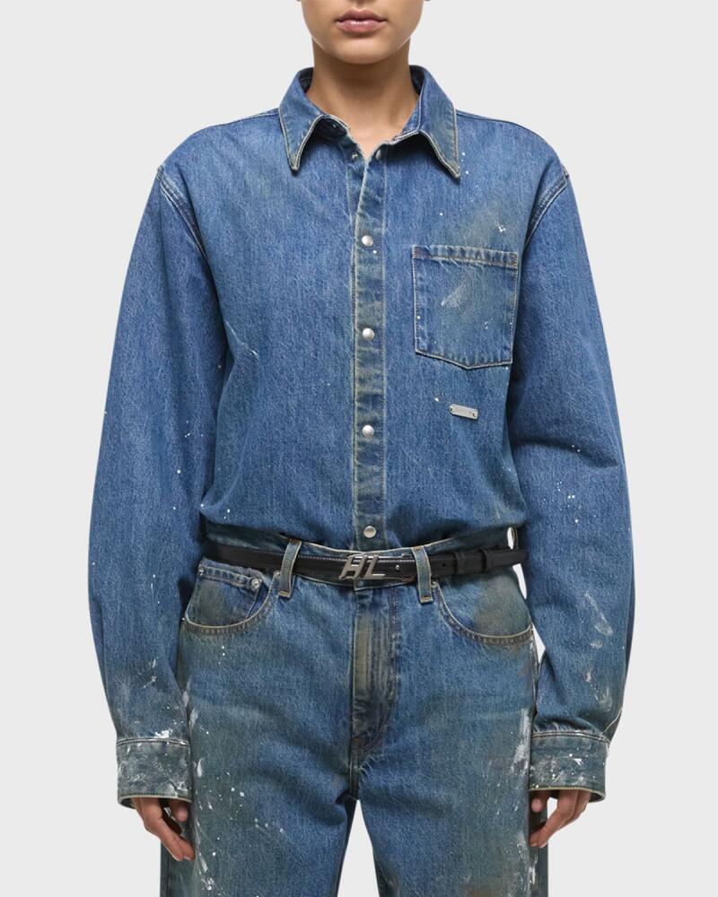 Helmut Lang Denim Shirt Jacket Cover