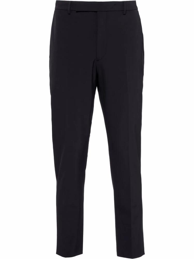 Prada pressed-crease tailored trousers - Black Cover