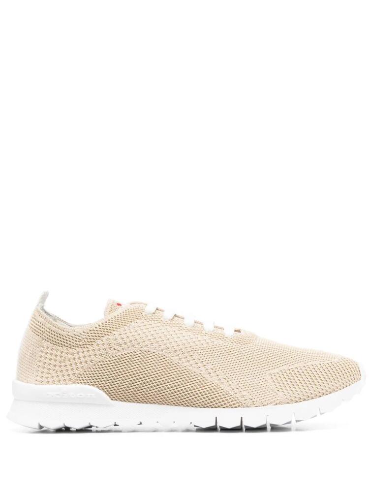 Kiton low-top knit sneakers - Neutrals Cover