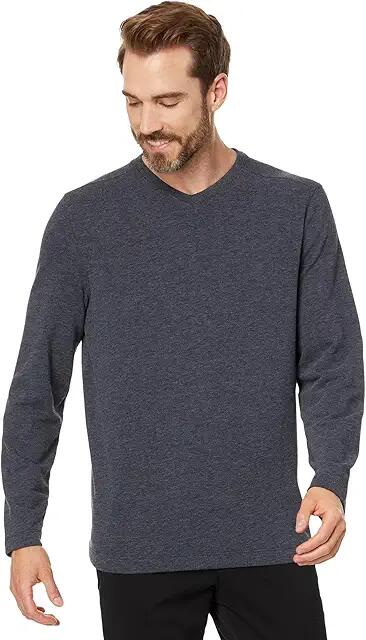 Johnston & Murphy Pullover V-Neck (Navy) Men's Sweater Cover