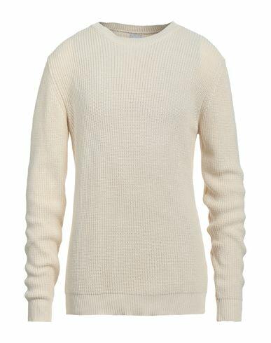 Stilosophy Man Sweater Ivory Cotton, Acrylic Cover