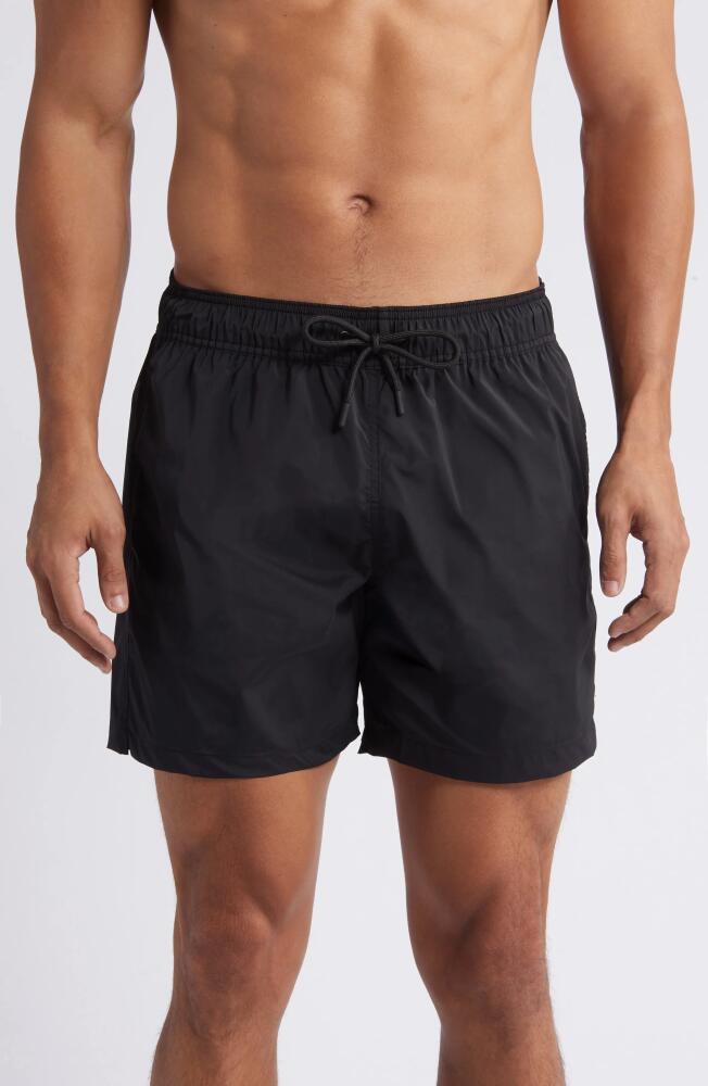 Frescobol Carioca Salvador Swim Trunks in Black Cover