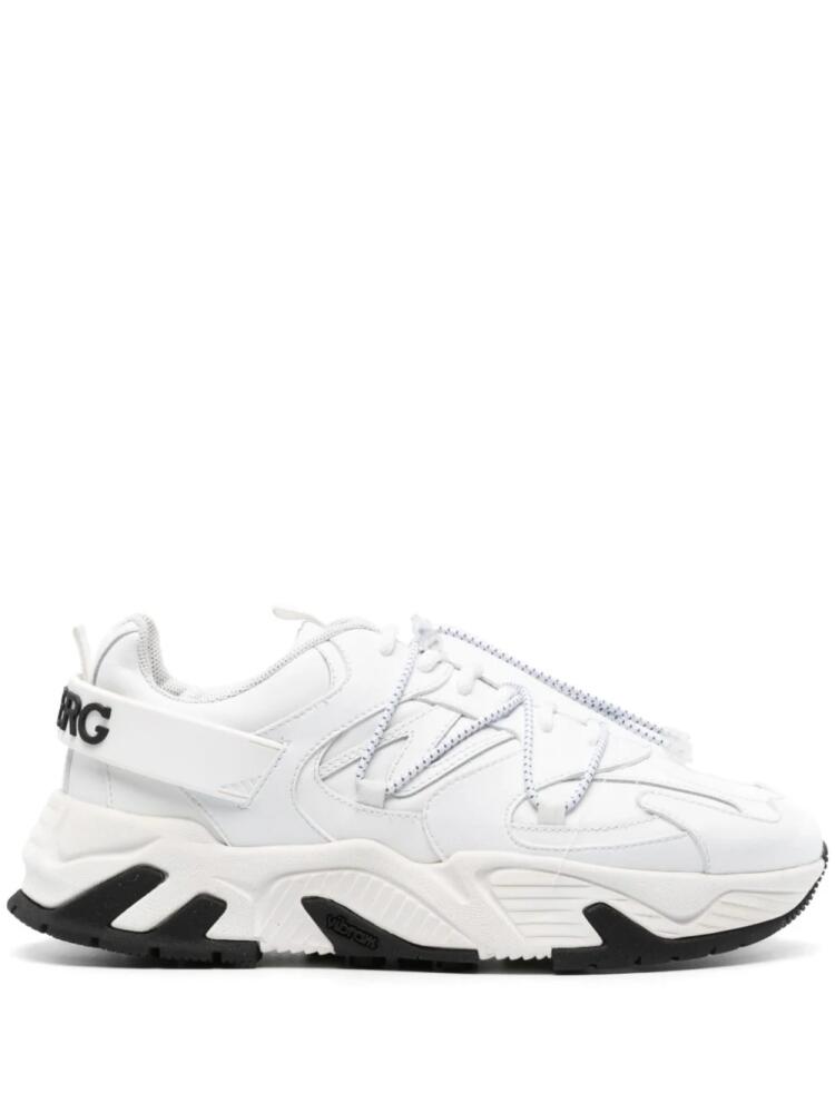 Iceberg Spyder Look leather sneakers - White Cover