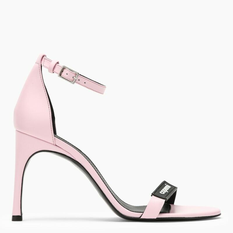 COPERNI High pink leather sandal with logo Cover