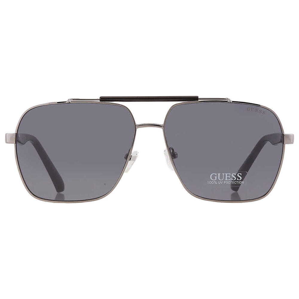 Guess Factory Smoke Navigator Mens Sunglasses Cover