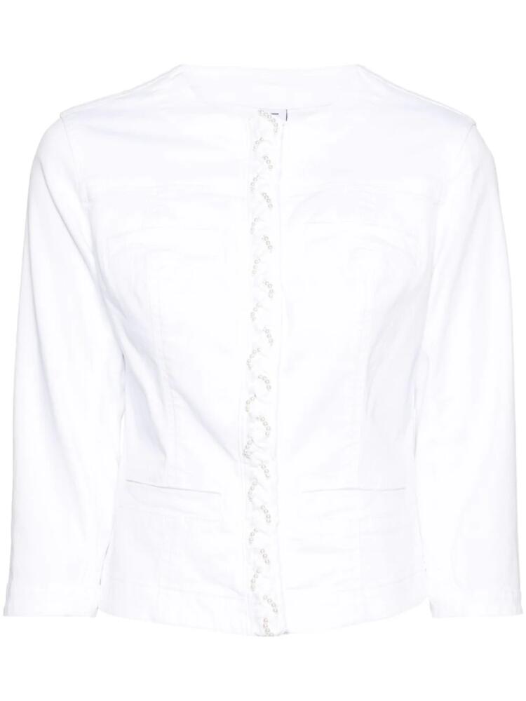 LIU JO Kate denim jacket - White Cover