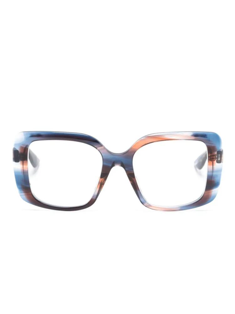 Dita Eyewear Adabrah oversize-frame glasses - Brown Cover