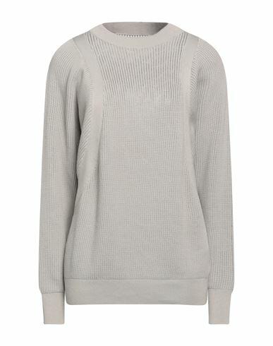 Nike Woman Sweater Grey Cotton, Silk Cover