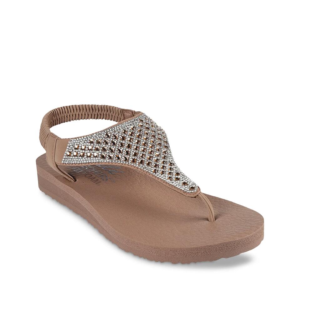 Skechers Cali Meditation Rockstar Sandal | Women's | Taupe Cover