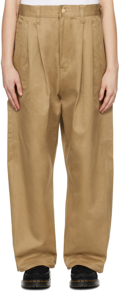 Junya Watanabe Beige Carhartt Edition Trousers Cover