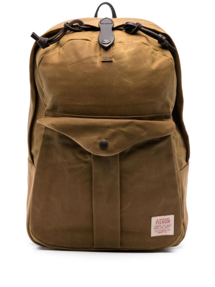 Filson Journeyman cotton backpack - Brown Cover