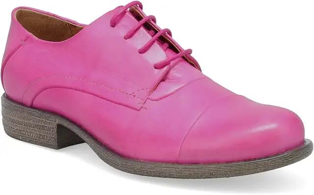 Miz Mooz Letty (Fuchsia) Women's Lace up casual Shoes Cover