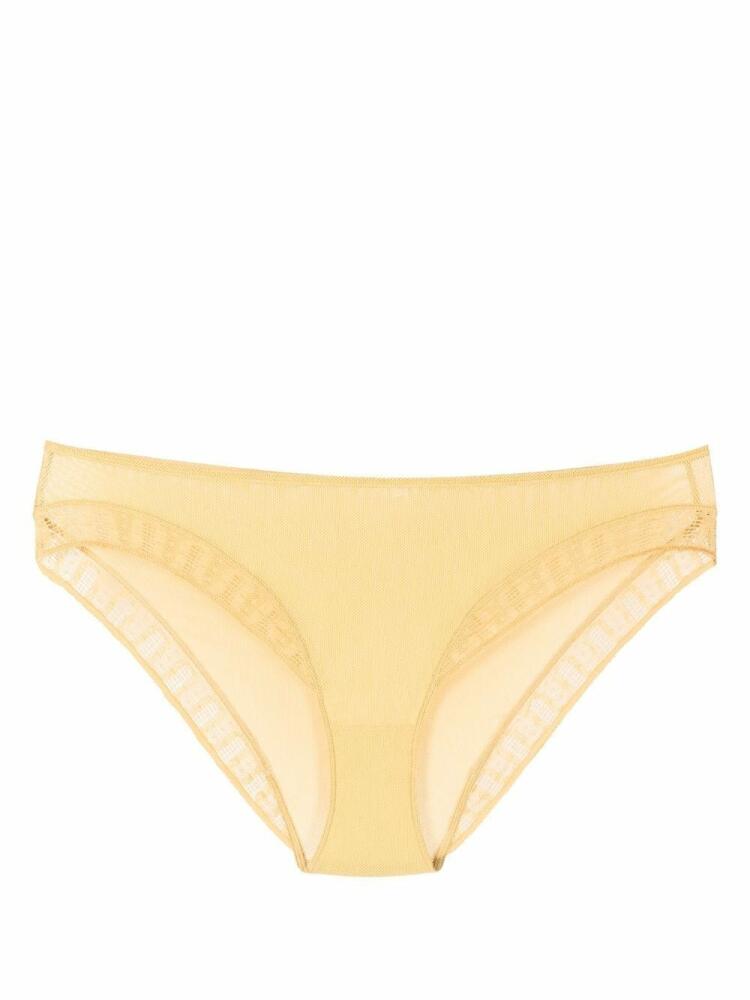 ERES Filtre lace briefs - Yellow Cover