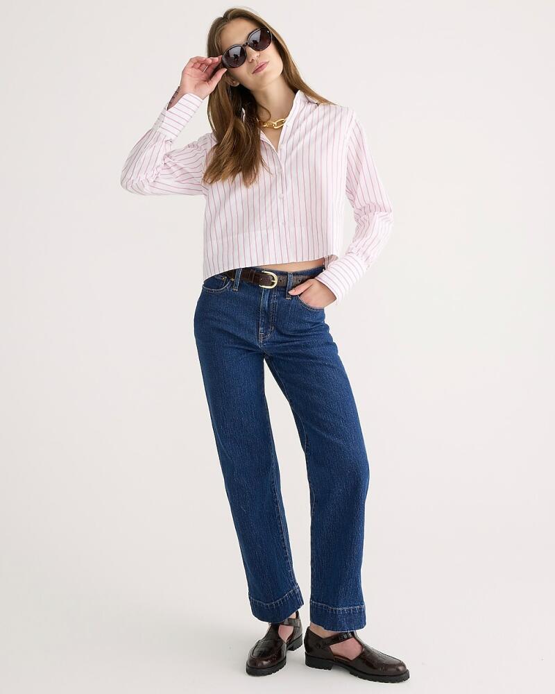 J.Crew Slim wide-leg jean in Brick Lane wash Cover