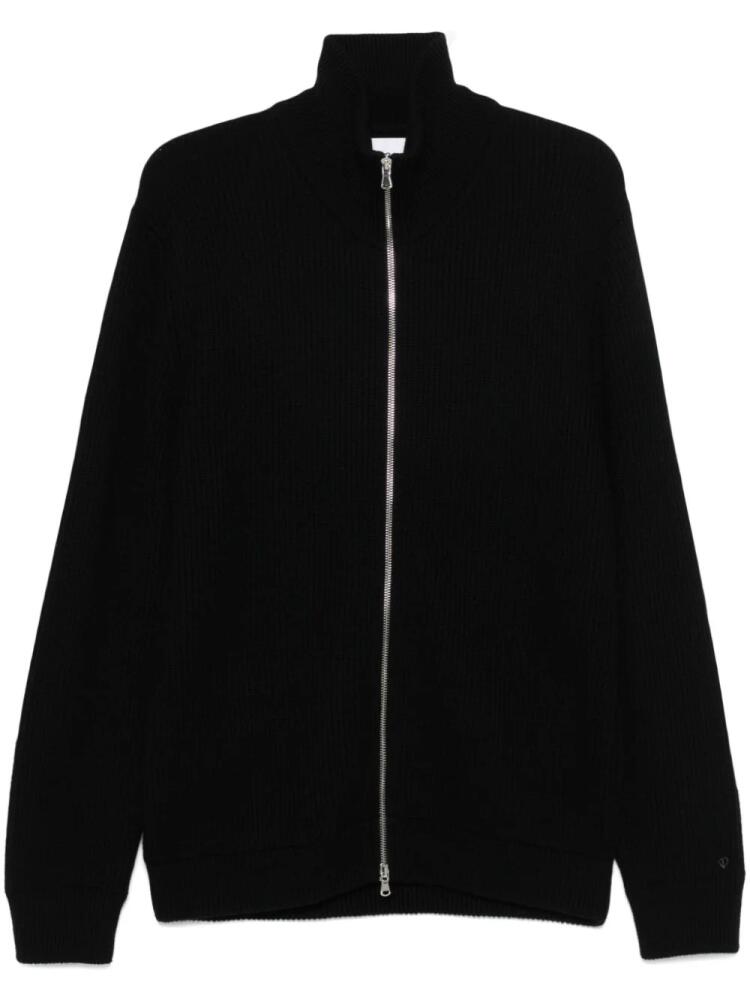 SEVEN GAUGE wool cardigan - Black Cover