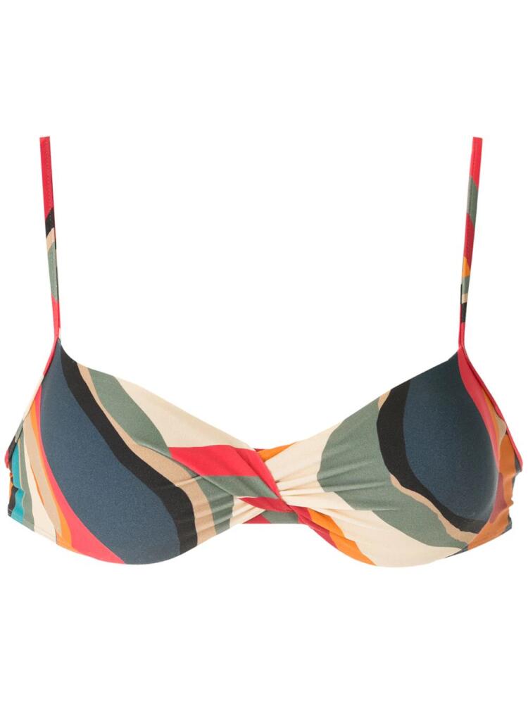 Lygia & Nanny Cassis printed bikini top - Multicolour Cover