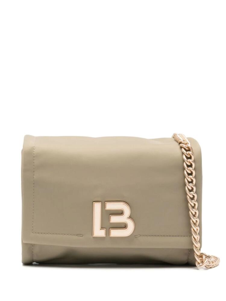 Bimba y Lola logo-plaque crossbody bag - Neutrals Cover