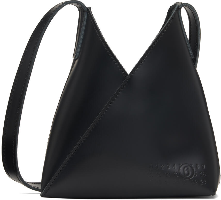 MM6 Maison Margiela Black Embossed Shoulder Bag Cover