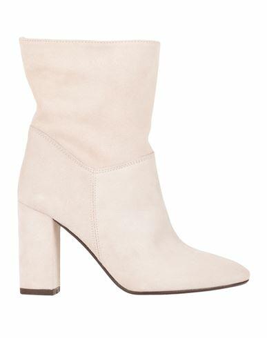 Mychalom Woman Ankle boots Off white Soft Leather Cover