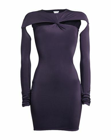 Amazuìn Woman Mini dress Purple Polyamide, Elastane Cover