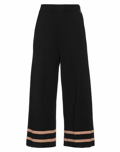 Gai Mattiolo Woman Pants Black Viscose, Merino Wool, Polyamide, Elastane Cover