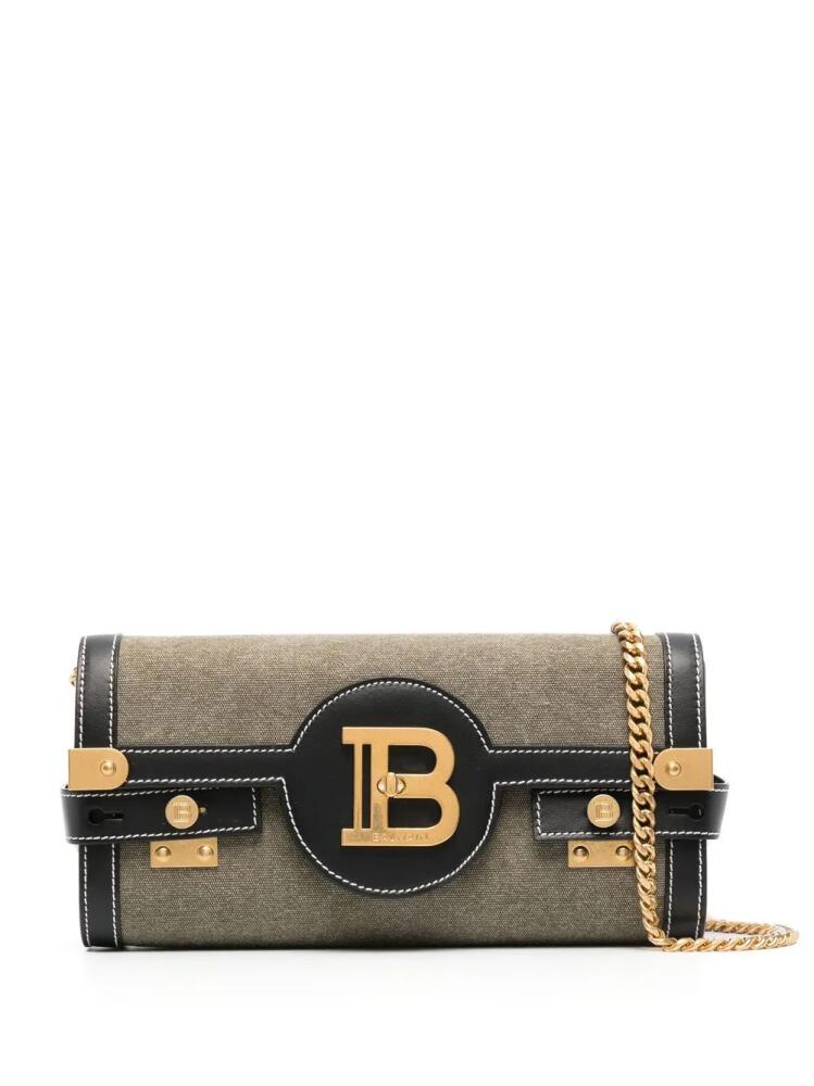 Balmain B-Buzz 23 clutch bag - Green Cover