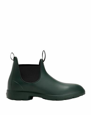 8 By Yoox Rubber Ankle Boots Man Ankle boots Dark green Rubber Cover