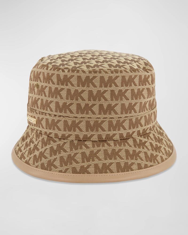 Michael Kors Jacquard Monogram Bucket Hat Cover