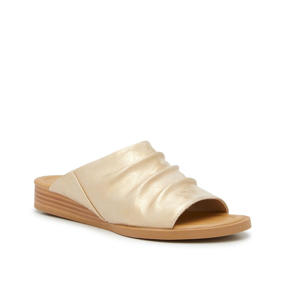 Blowfish Malibu Atlantah Sandal | Women's | Light Gold Metallic Cover