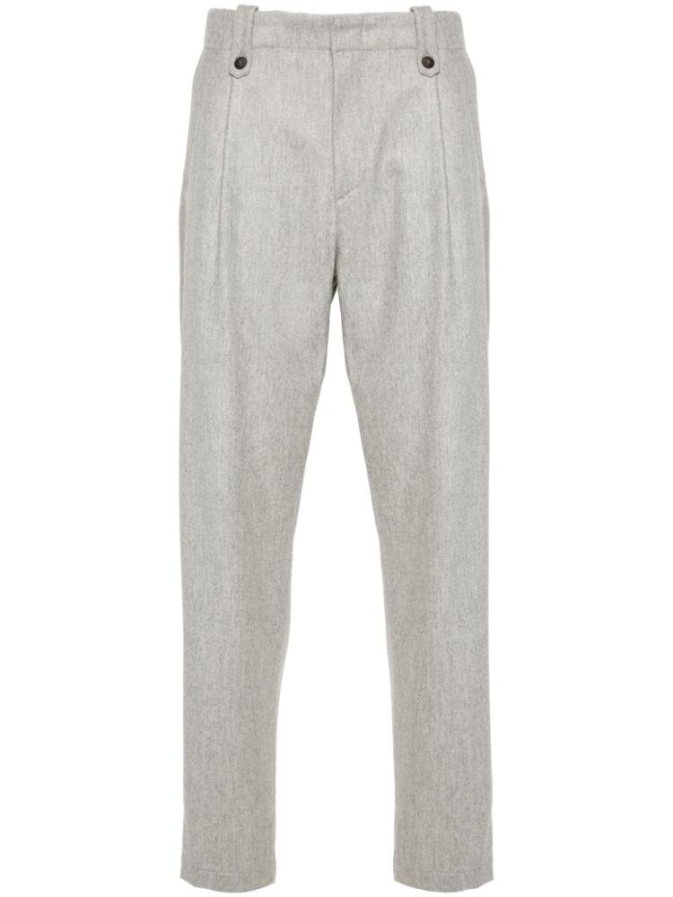 Eleventy pleat-detail trousers - Grey Cover