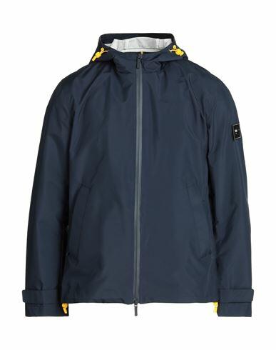 Baldinini Man Jacket Navy blue Polyester Cover