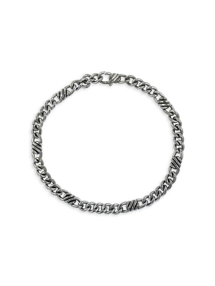 Effy Men's Sterling Silver Link Bracelet Cover