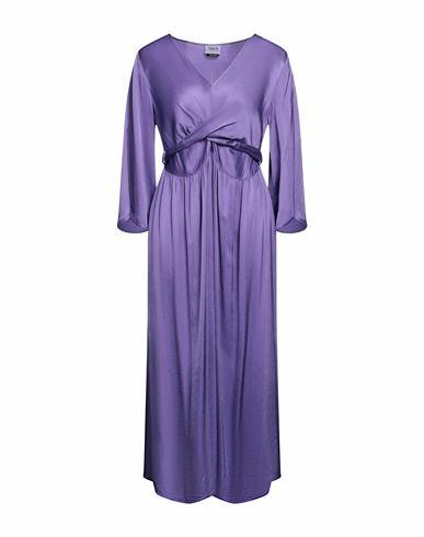 Berna Woman Midi dress Purple Viscose Cover