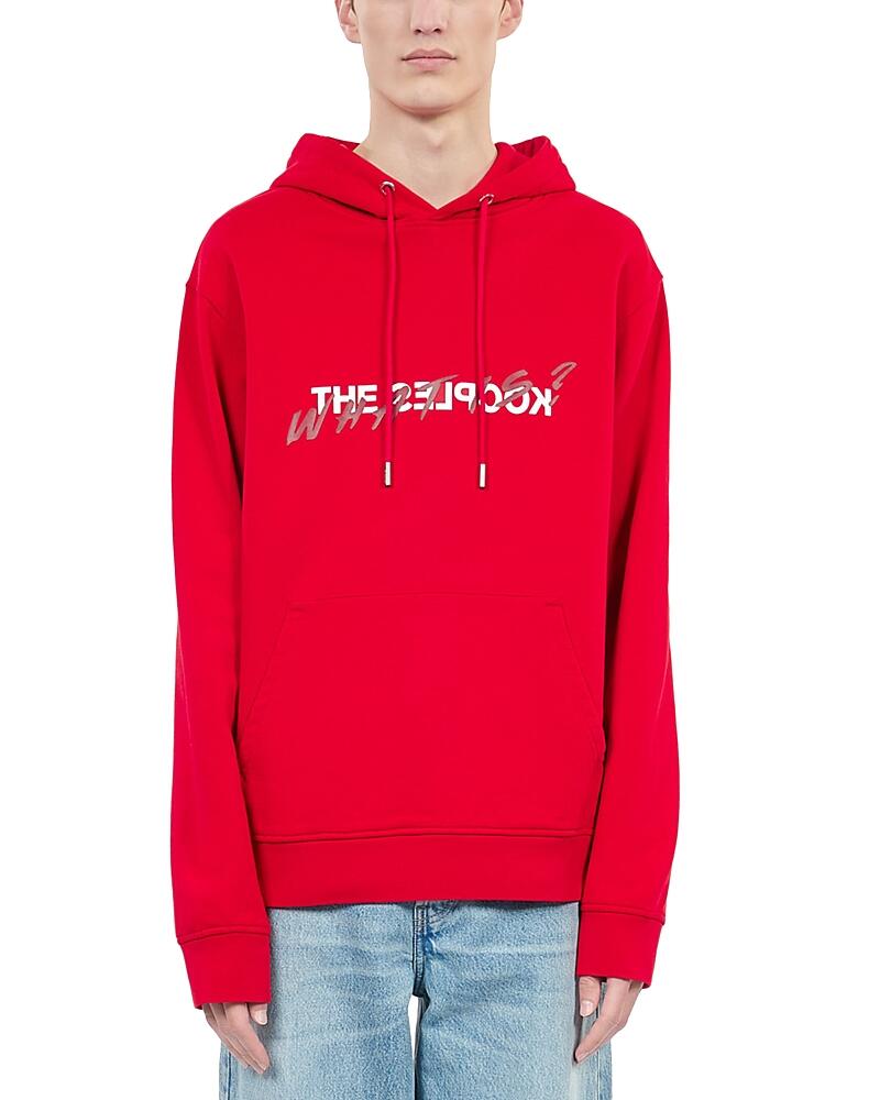 The Kooples What Is Cotton Printed Straight Fit Hoodie Cover